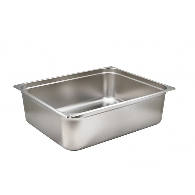 Genware St/St Gastronorm Pan 2/1 - 200mm Deep