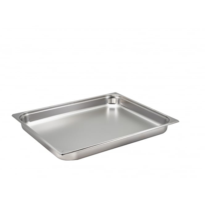 Genware St/St Gastronorm Pan 2/1 - 65mm Deep