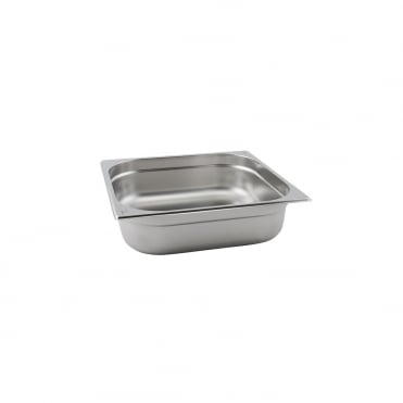 St/St Gastronorm Pan 2/3 - 100mm Deep