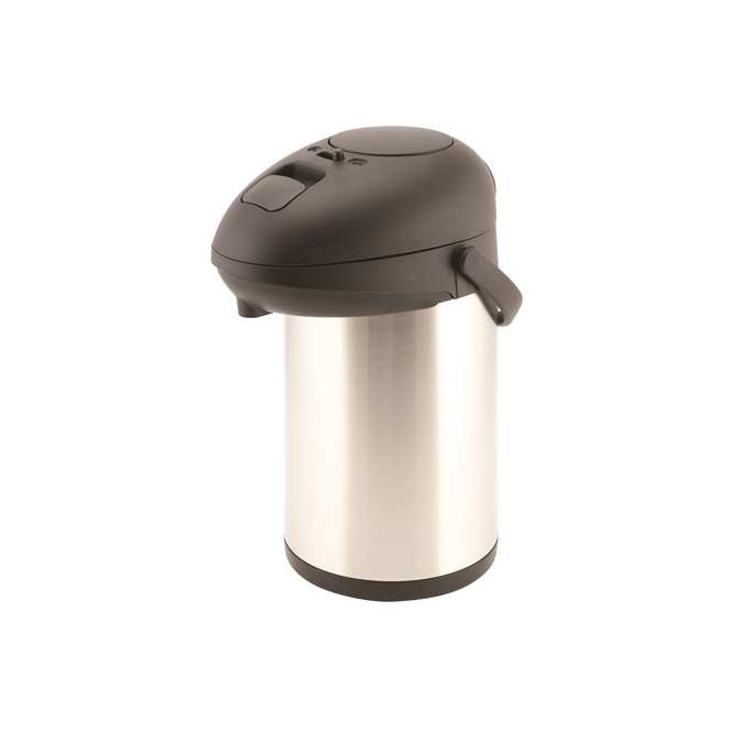 Genware St/St Unbreakable Vacuum Pump Pot 3.0L