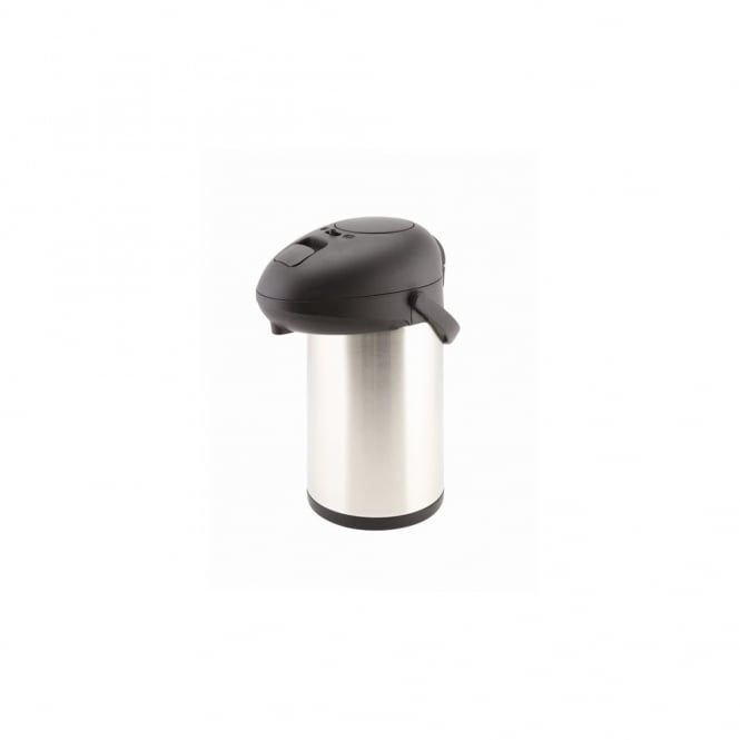 Genware St/St Unbreakable Vacuum Pump Pot 3.5L