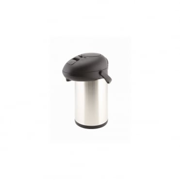St/St Unbreakable Vacuum Pump Pot 3.5L