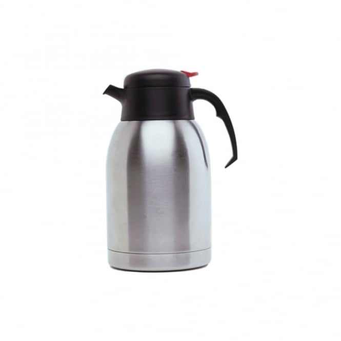 Genware St/St Vacuum Push Button Jug 2.0L