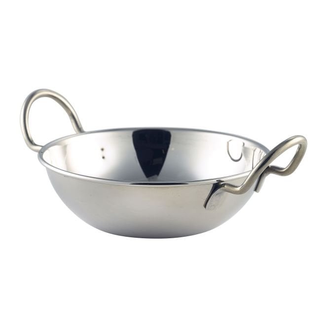 Genware Stainless Steel Balti Dish 13cm(5