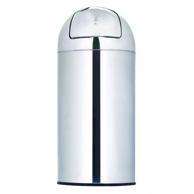 Genware Stainless Steel Bullet Bin 40L