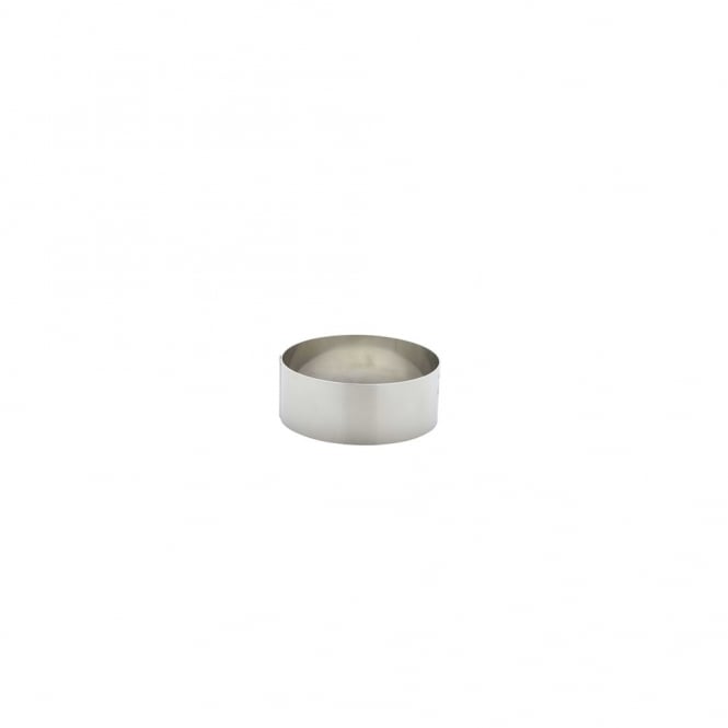 Genware Stainless Steel Mousse Ring 9x3.5cm | Box of 12