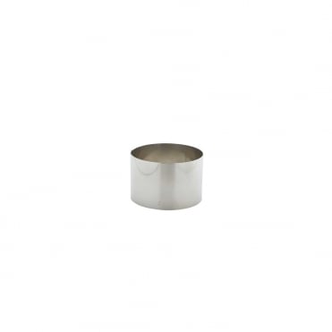 Stainless Steel Mousse Ring 9x6cm | Box of 12