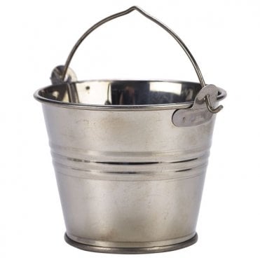 Stainless Steel Serving Bucket 7cm Dia 4oz | Box of 12