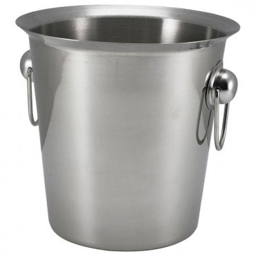 GenWare Stainless Steel Wine Bucket With Ring Handles