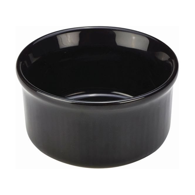 Genware  Stoneware Black Ramekin 6.5cm/ 2.5