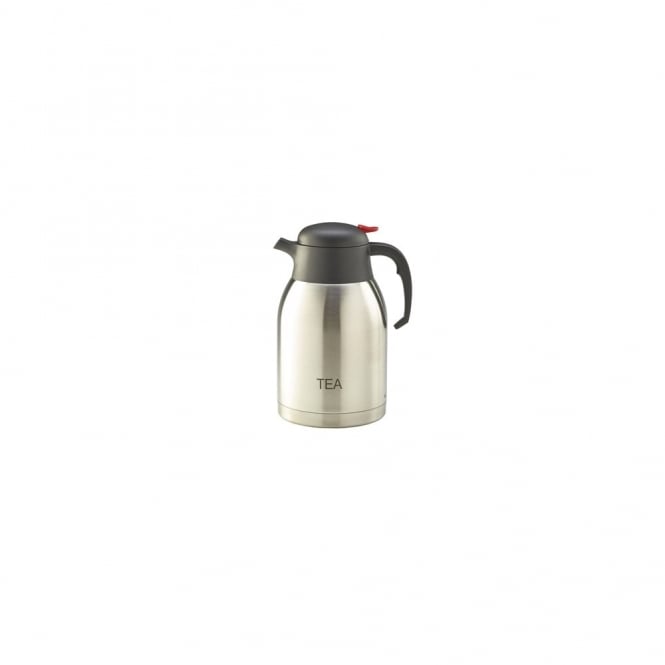 Genware Tea Inscribed St/St Vacuum Jug 2.0L
