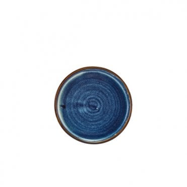 Terra Porcelain Aqua Blue Low Presentation Plate 14cm | Box of 12