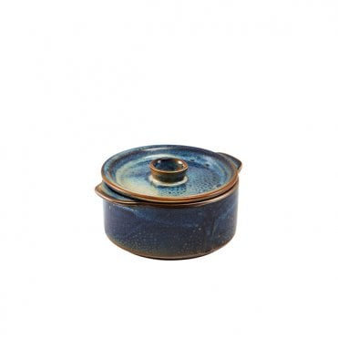 Terra Porcelain Aqua Blue Mini Casserole Dish 10.4cm | Box of 6