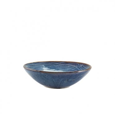 Terra Porcelain Aqua Blue Organic Bowl 22cm | Box of 6