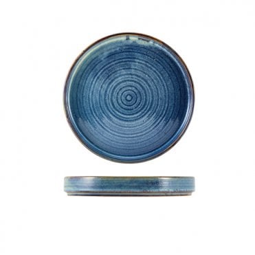 Terra Porcelain Aqua Blue Presentation Plate 18cm | Box of 6
