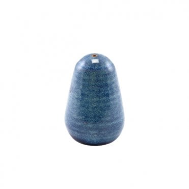 Terra Porcelain Aqua Blue Salt Shaker | Box of 6