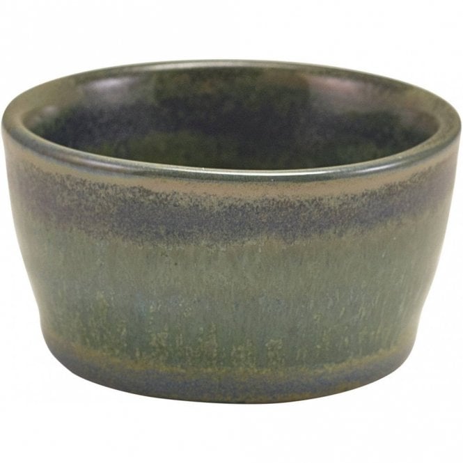 Genware Terra Porcelain Aqua Green Ramekin 45ml/1.5oz | Box of 12