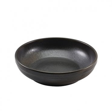 Terra Porcelain Black Coupe Bowl 20cm | Box of 6