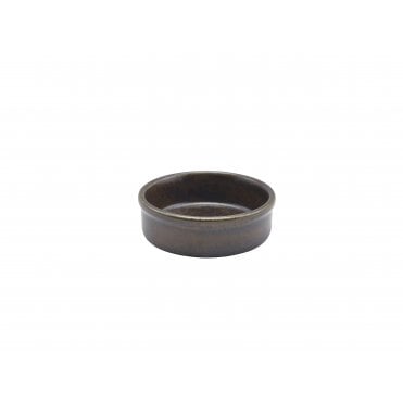 Terra Porcelain Black Tapas Dish 10cm | Box of 12