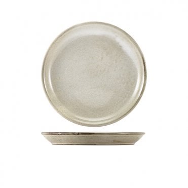 Terra Porcelain Grey Coupe Plate 19cm | Box of 6