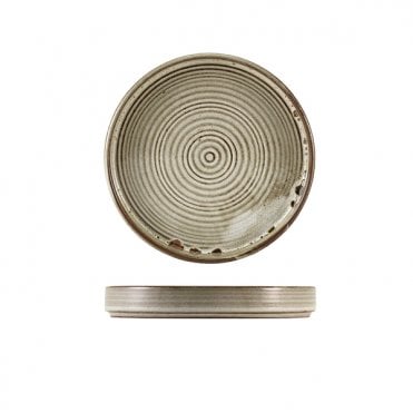 Terra Porcelain Grey Presentation Plate 18cm | Box of 6