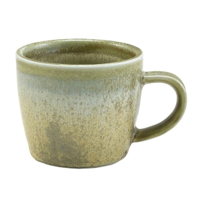 Genware Terra Porcelain Matt Grey Espresso Cup 9cl/ 3oz | Box of 6