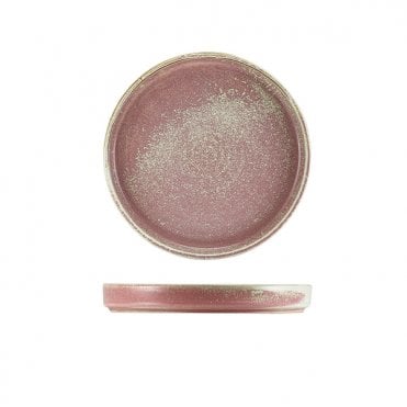 Terra Porcelain Rose Presentation Plate 18cm | Box of 6