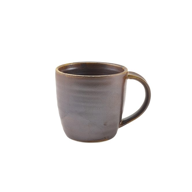 Genware Terra Porcelain Rustic Copper Mug 30cl/ 10.5oz | Box of 6