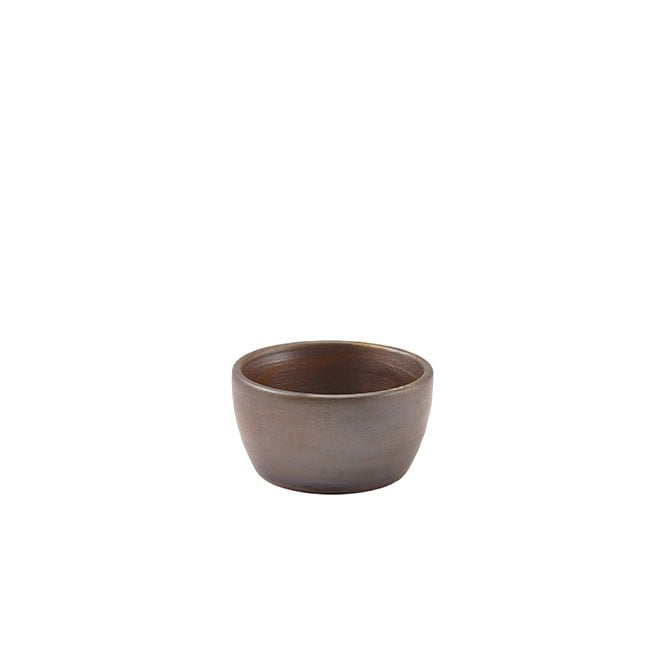 Genware Terra Porcelain Rustic Copper Ramekin 7cl/ 2.5oz | Box of 12