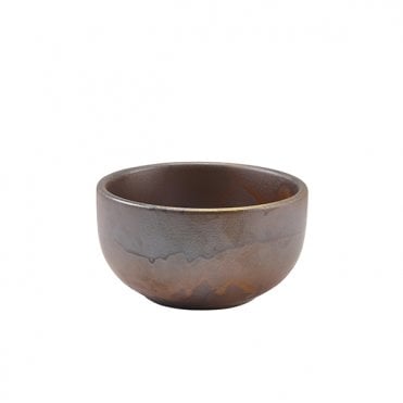 Terra Porcelain Rustic Copper Round Bowl 11.5cm | Box of 6