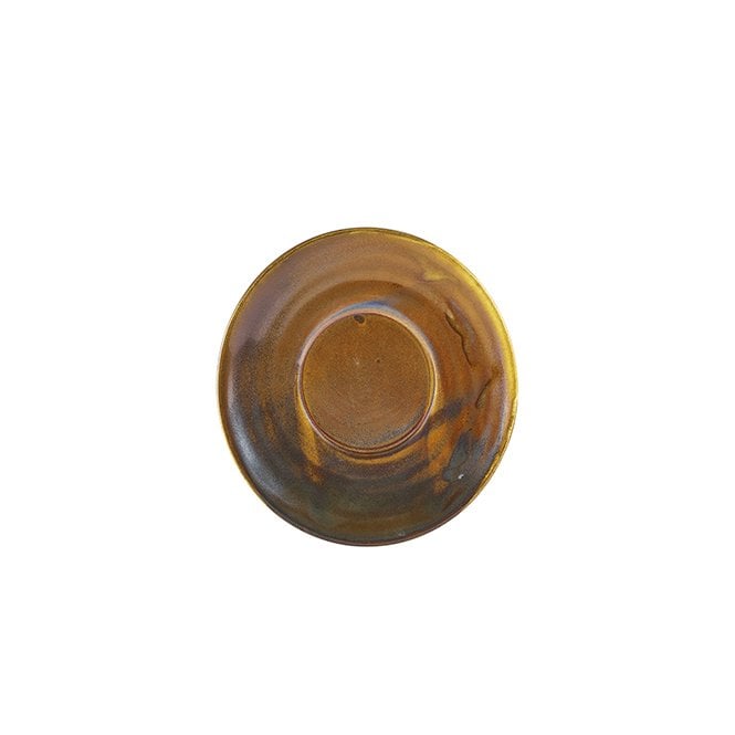 Genware Terra Porcelain Rustic Copper Saucer 14.5cm | Box of 6