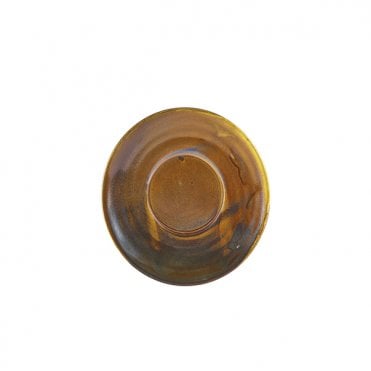 Terra Porcelain Rustic Copper Saucer 14.5cm | Box of 6