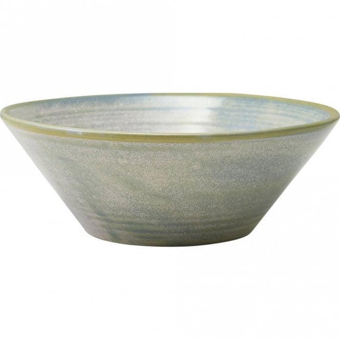 Genware Terra Porcelain Seafoam Conical Bowl 16cm | Box of 6