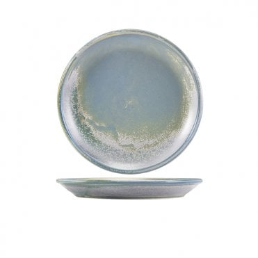 Terra Porcelain Seafoam Coupe Plate 19cm | Box of 6