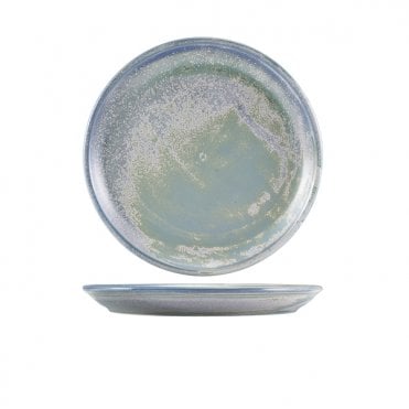 Terra Porcelain Seafoam Coupe Plate 24cm | Box of 6