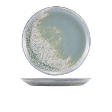 Terra Porcelain Seafoam Coupe Plate 27.5cm | Box of 6