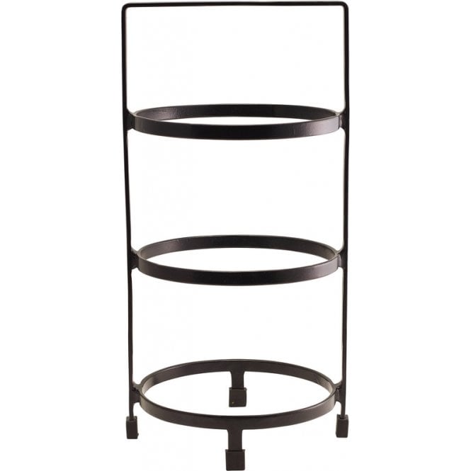 Genware  Three Tier Presentation Plate Stand 18cm