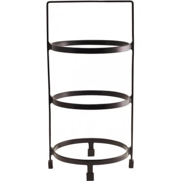 GenWare Three Tier Presentation Plate Stand 18cm