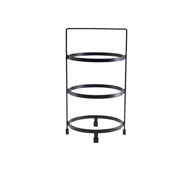 Genware  Three Tier Presentation Plate Stand 20.5cm