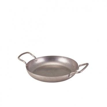 Vintage Steel Deep Paella Pan 22cm | Box of 6