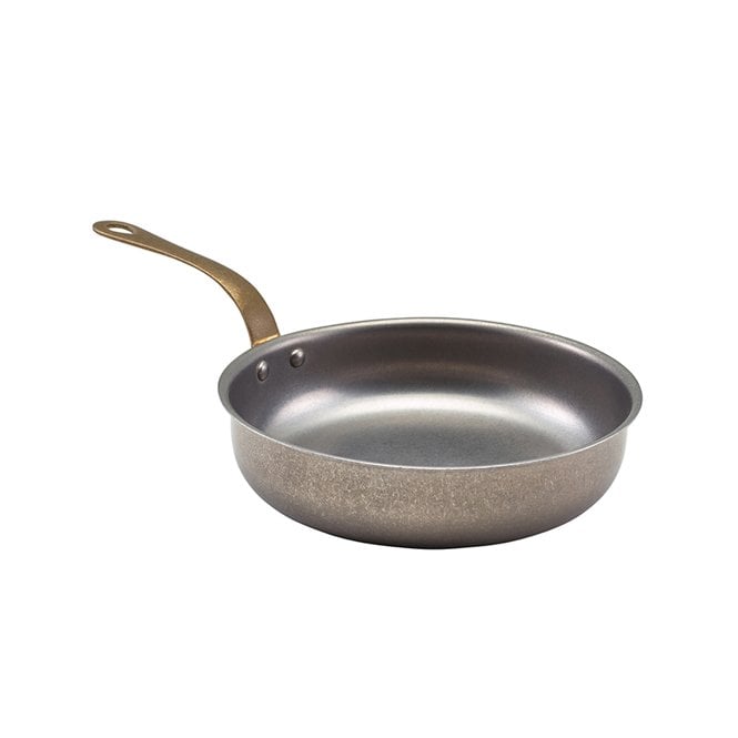 Genware  Vintage Steel Mini Fry Pan 18 x 4.25cm | Box of 6