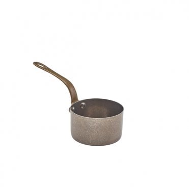 GenWare Vintage Steel Mini Sauce Pan 7.8 x 4.5cm | Box of 6