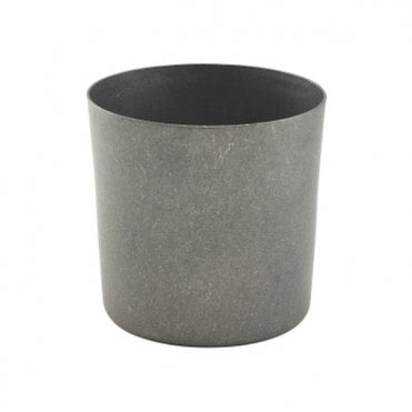 GenWare Vintage Steel Serving Cup 8.5 x 8.5cm | Box of 12
