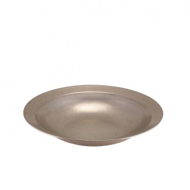 Vintage Steel Winged Buffet Bowl 35cm