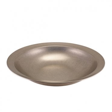 Vintage Steel Winged Buffet Bowl 40cm