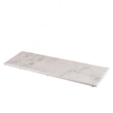 White Marble Platter 53x16cm GN 2/4