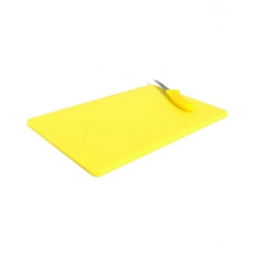 GenWare Yellow High Density Chopping Board 18 x 12 x 0.5"