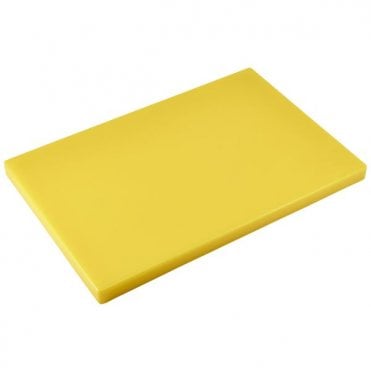 GenWare Yellow Low Density Chopping Board 18 x 12 x 1"