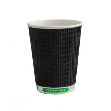 Black Bio Cup 354ml (12oz)  | Box of 500