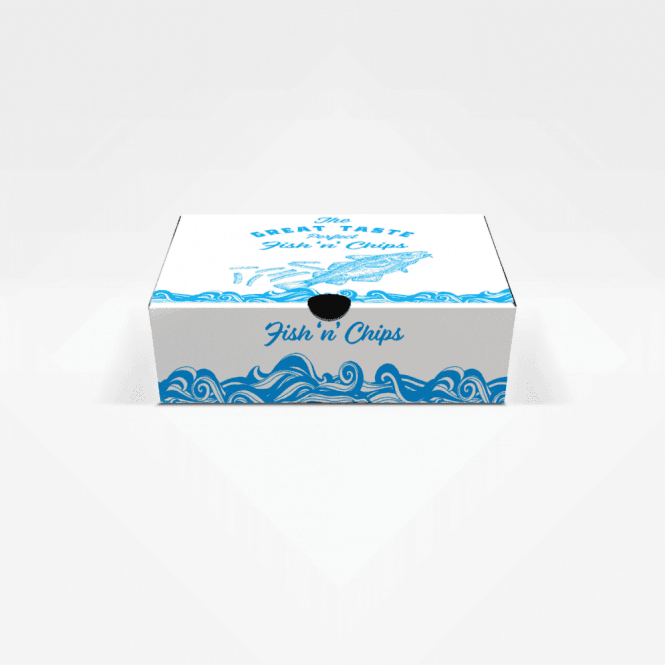 Green Planet Fish and Chips Box 10